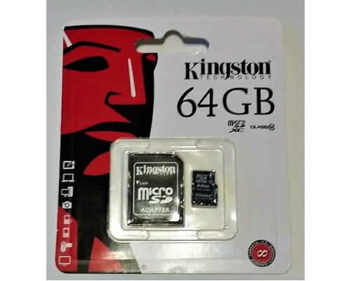 Carte MicroSD 64G KINGSTON